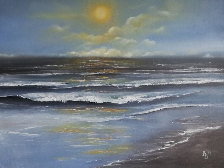 Najaarszonsondergang