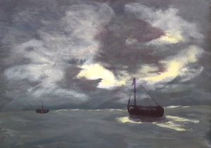 Dit zijn werken die zijn geinspireerd door de Haagse School schilder Jan Hendrik Weissenbruch