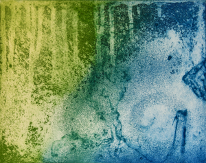 dit is de meest bekende en meest toegepaste manier van etsen. Een afbeelding wordt d.m.v. zuur in een plaat ge-etst en vervolgens afgedrukt