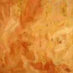 eerste abstracte schilderwerken