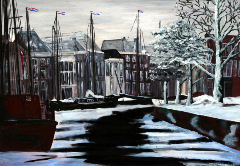 Groningen in de winter