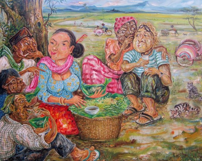 Pecele Yu Jum, Pencen Ngangeni