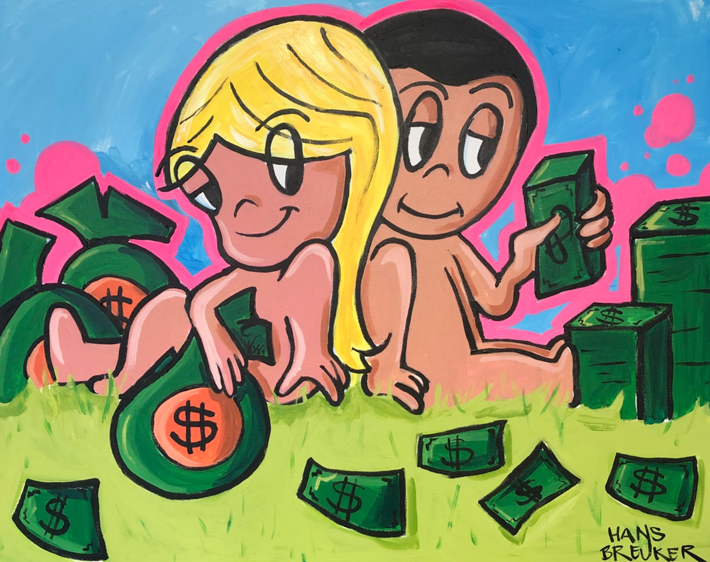 Liefde is samen knaken maken