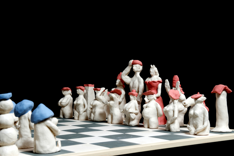 De rode figuren
