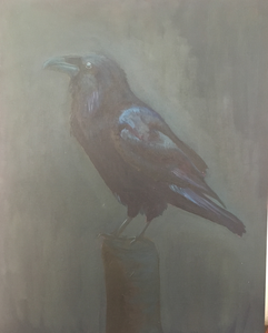 Collectie van verschillende panelen met olieverf 