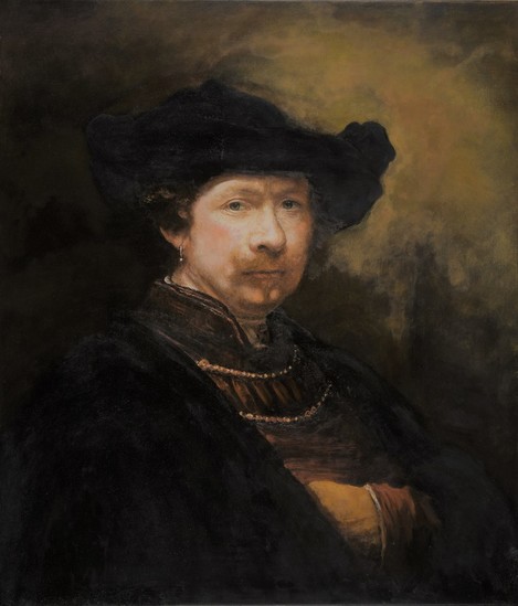 Rembrandt naar zelfportret 1642