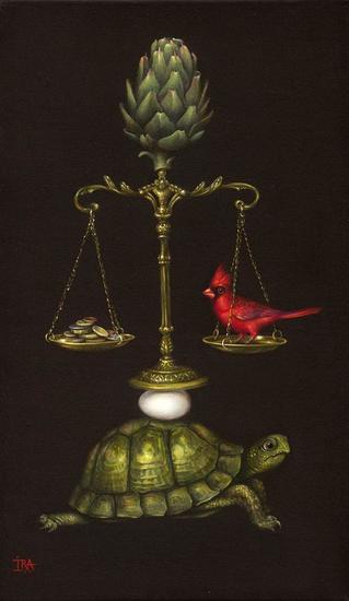 Pyramid with Artichoke