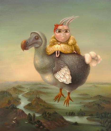 Flying Dodo. Fine Art Prints