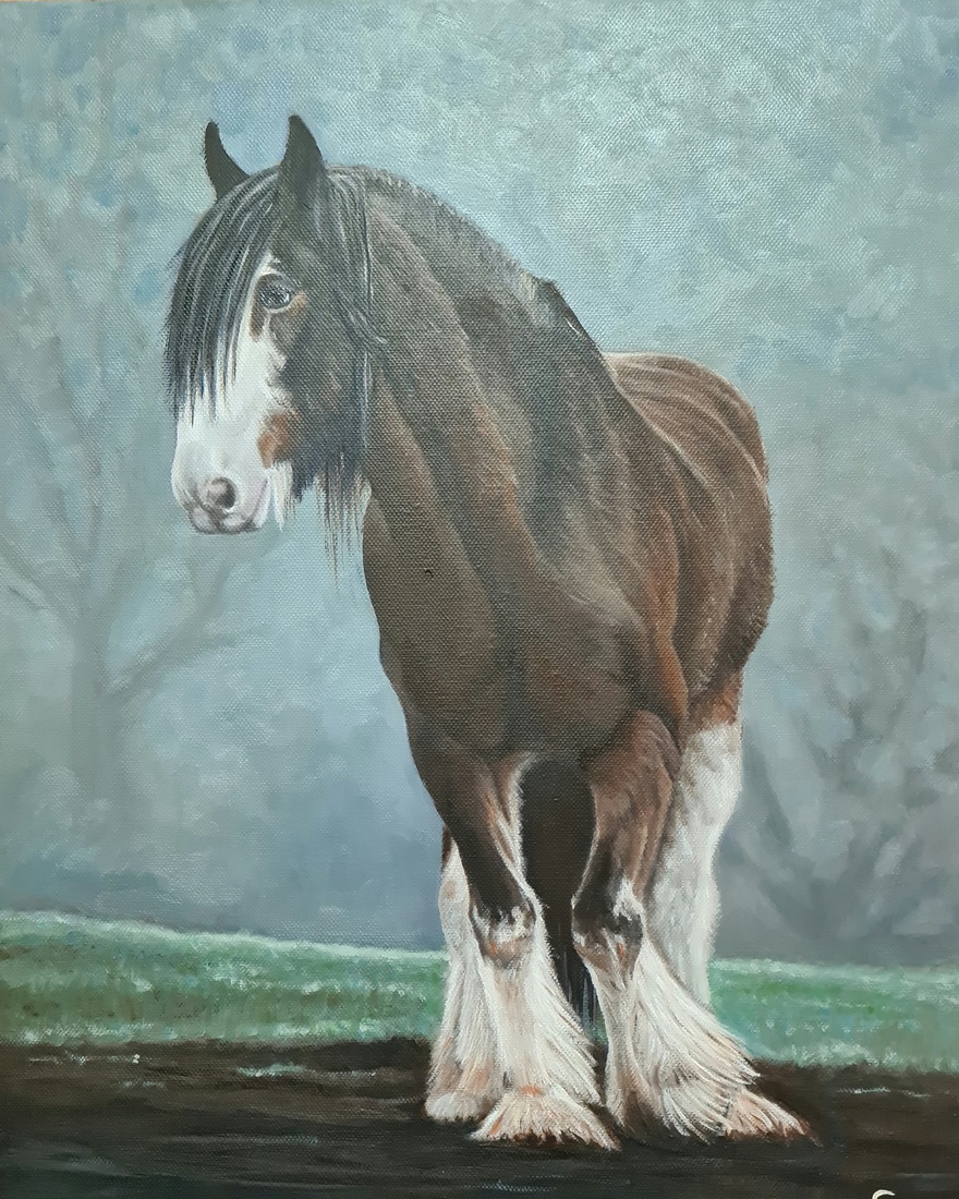 Horse with White soks