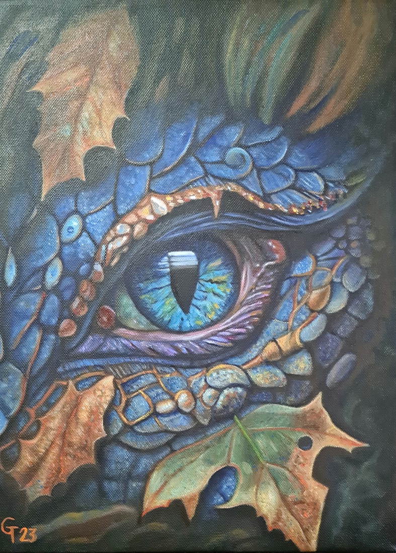 Eye of a dragon
