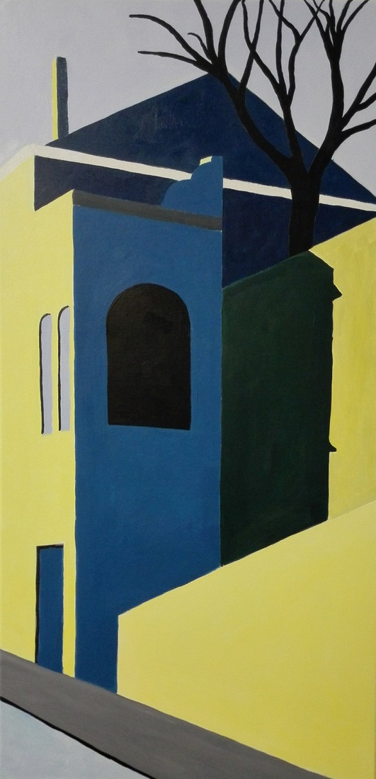 Lissabon in blauw en geel