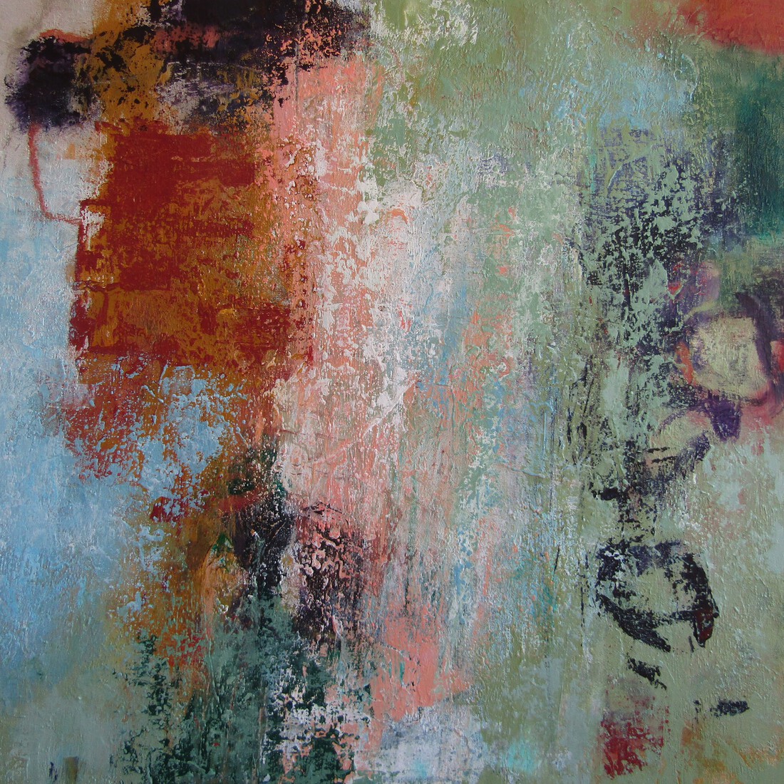 Compositie met bruin