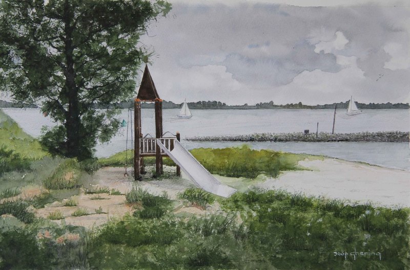 Strand Veerse meer, Geersdijk