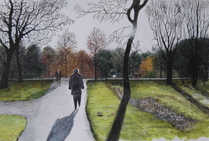 Aquarellen gemaakt in Brabant