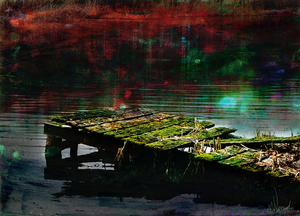 Grafische kunst van verschillende onderwerpen. De werken zijn uitgevoerd op dibond