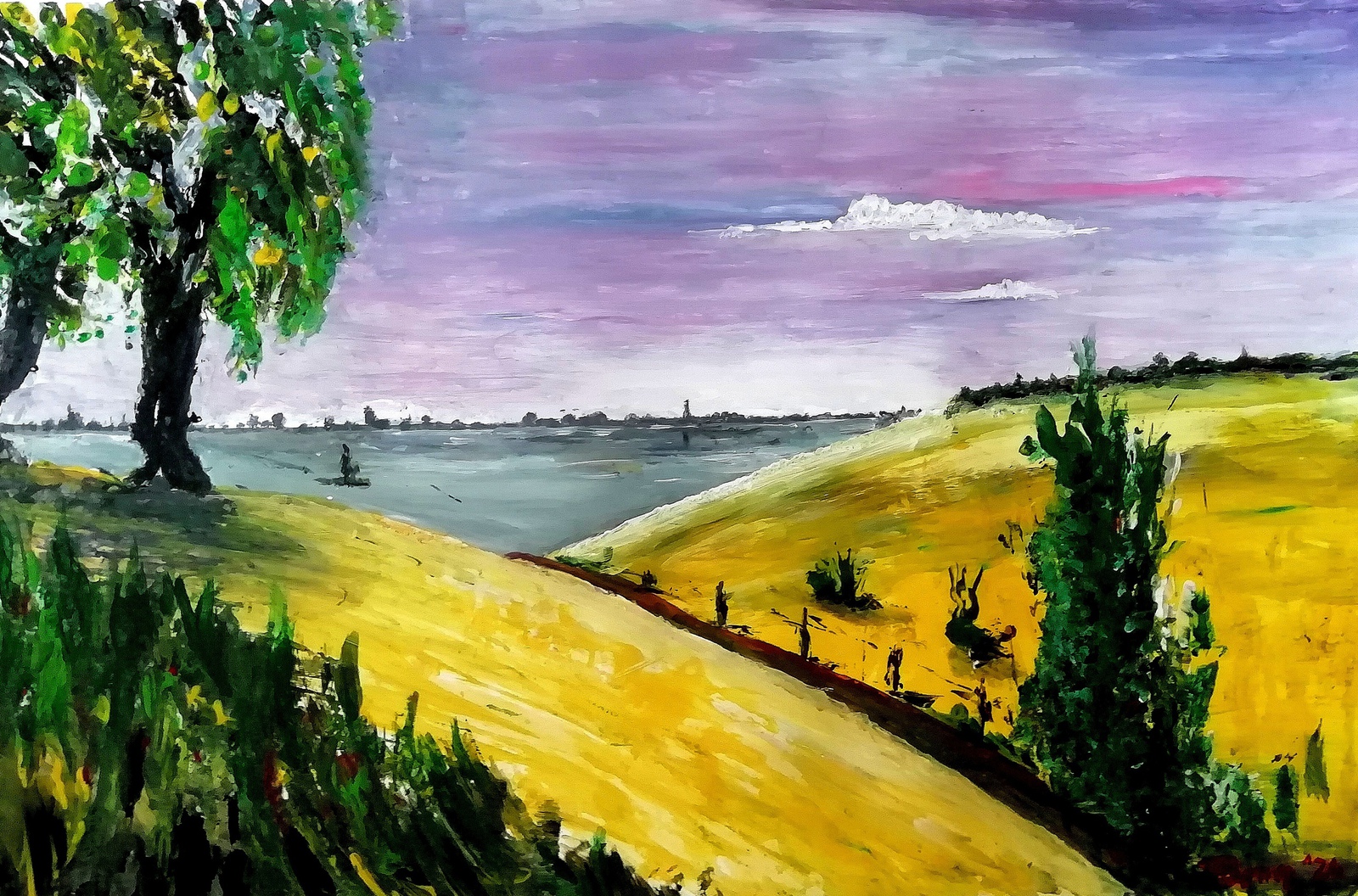 Fantasie landschap 4