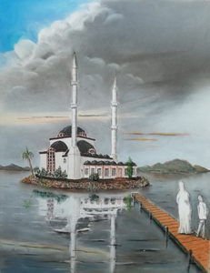 Zoekende naar het verbeelden van mijn kijk op de wereld. 