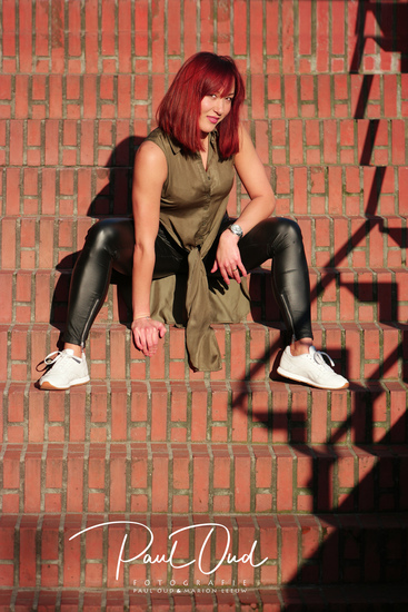 Fotoshoot in de Stad