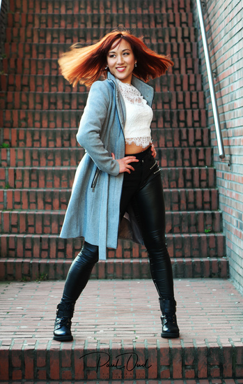 Fotoshoot in de Stad