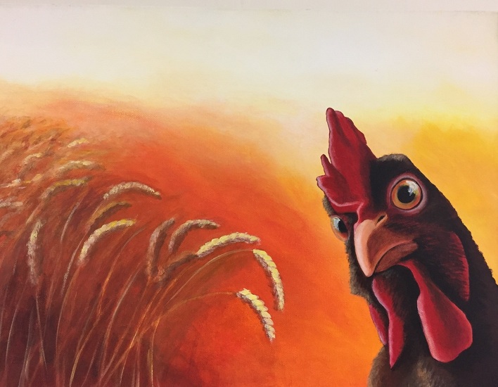 Kip “in de hemel”