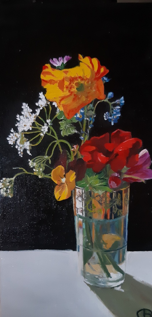 plukbloemetjes voor Anna Luka