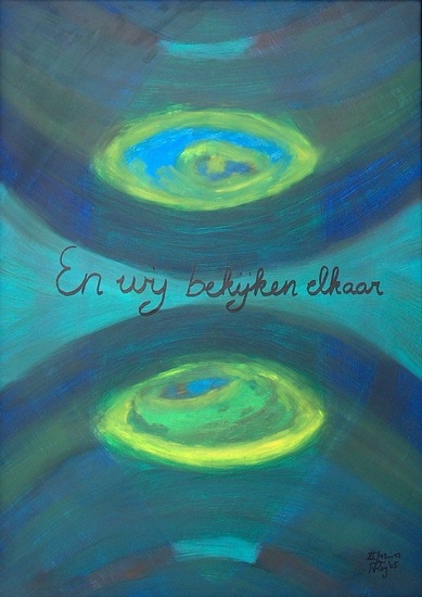 And we are looking at eachother