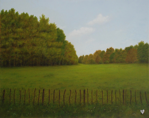 Landschappen in olieverf