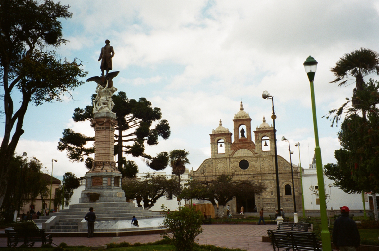 Riobamba: Het centrale plein