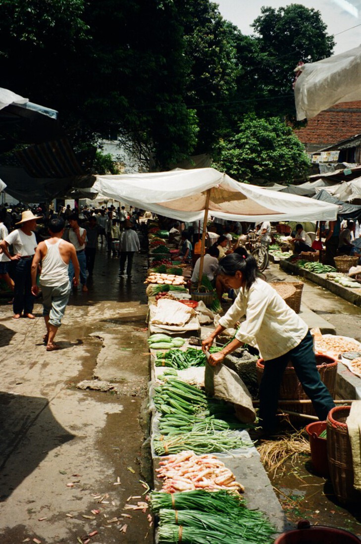 Yangshou: Op de markt