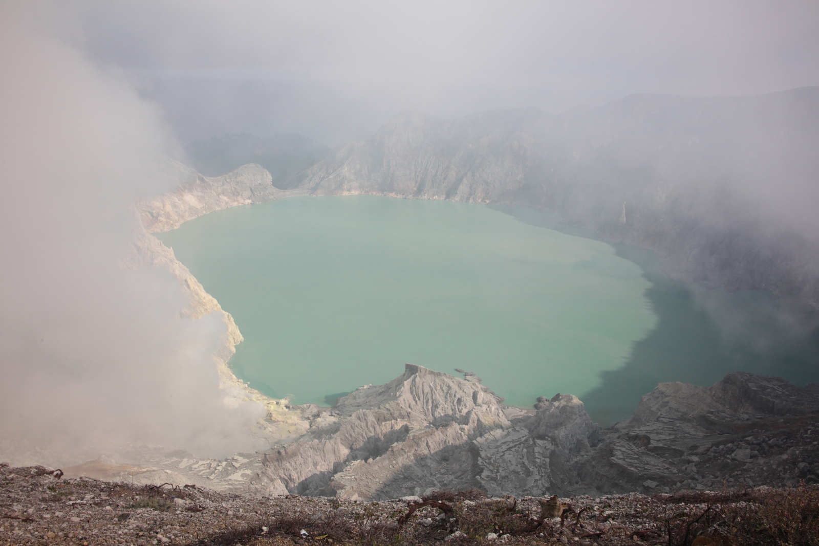 Ijen vulkaan: Kratermeer