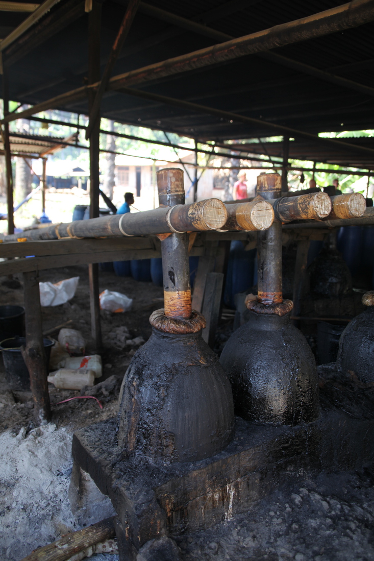 Flores: Arak distilleren .0273