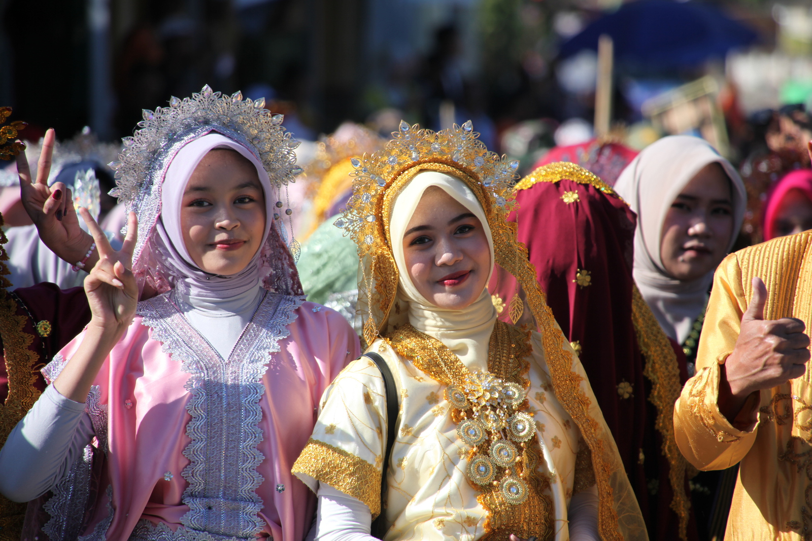 Sumbawa: Parade voor de onafhankelijkheid .0465