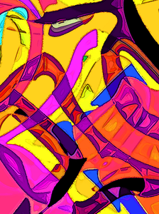 Uitgaande van een foto kan het onderzoek naar de werkelijkheid daarin interessante digitale schilderijen opleveren.