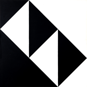 geometrisch-abstracte kunst van 1980 tot 1990, gemaakt door Nederlandse kunstenaar Aart J. Leemhuis.