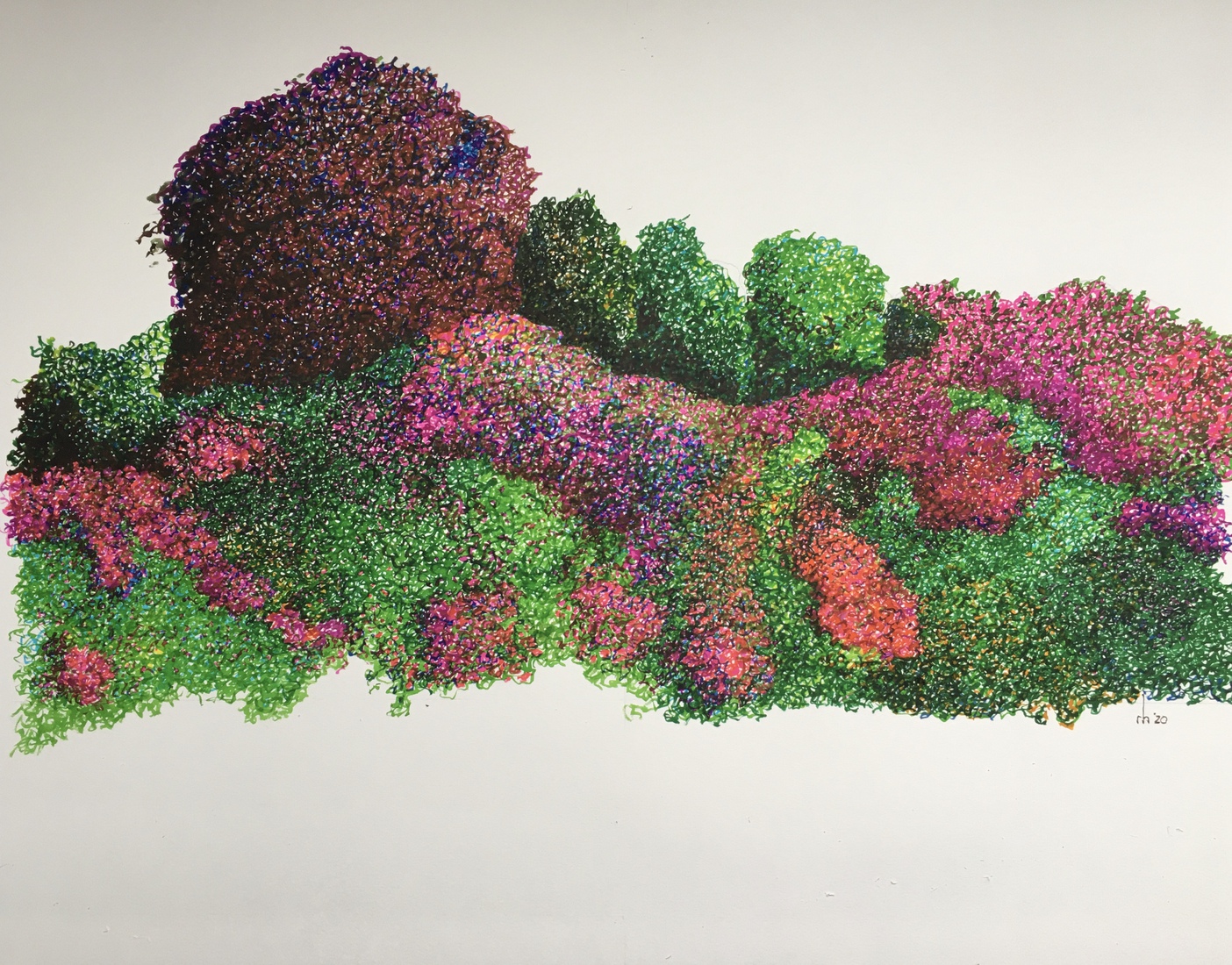 Rododendron bloemenschuim