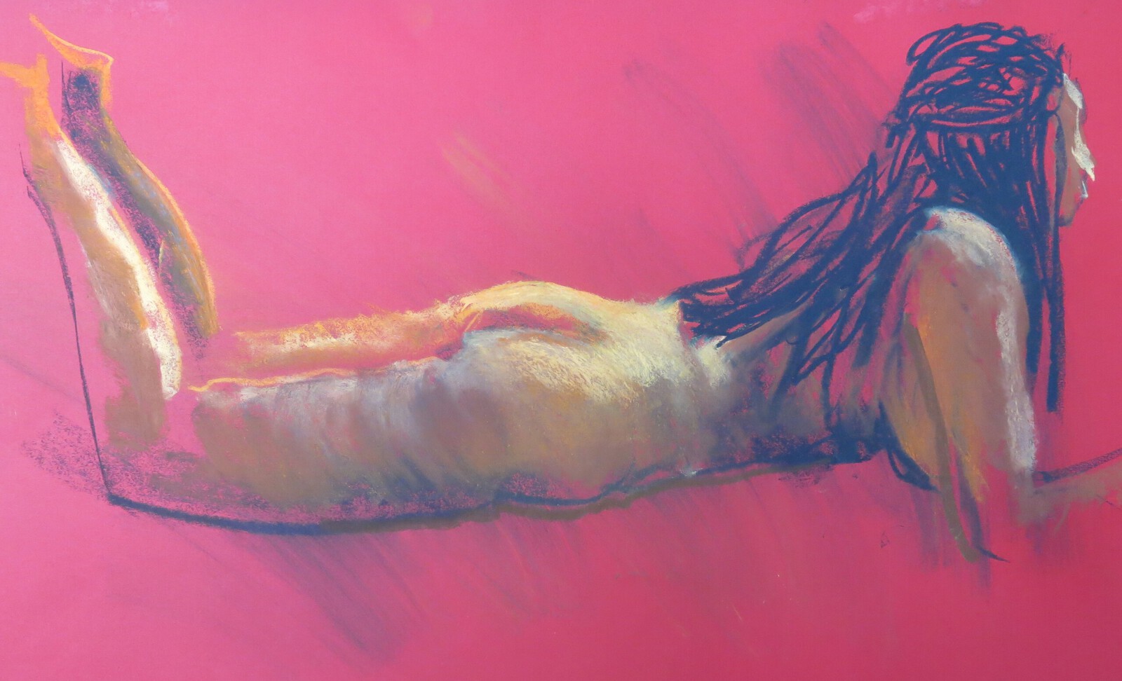 liggend naakt, Julia