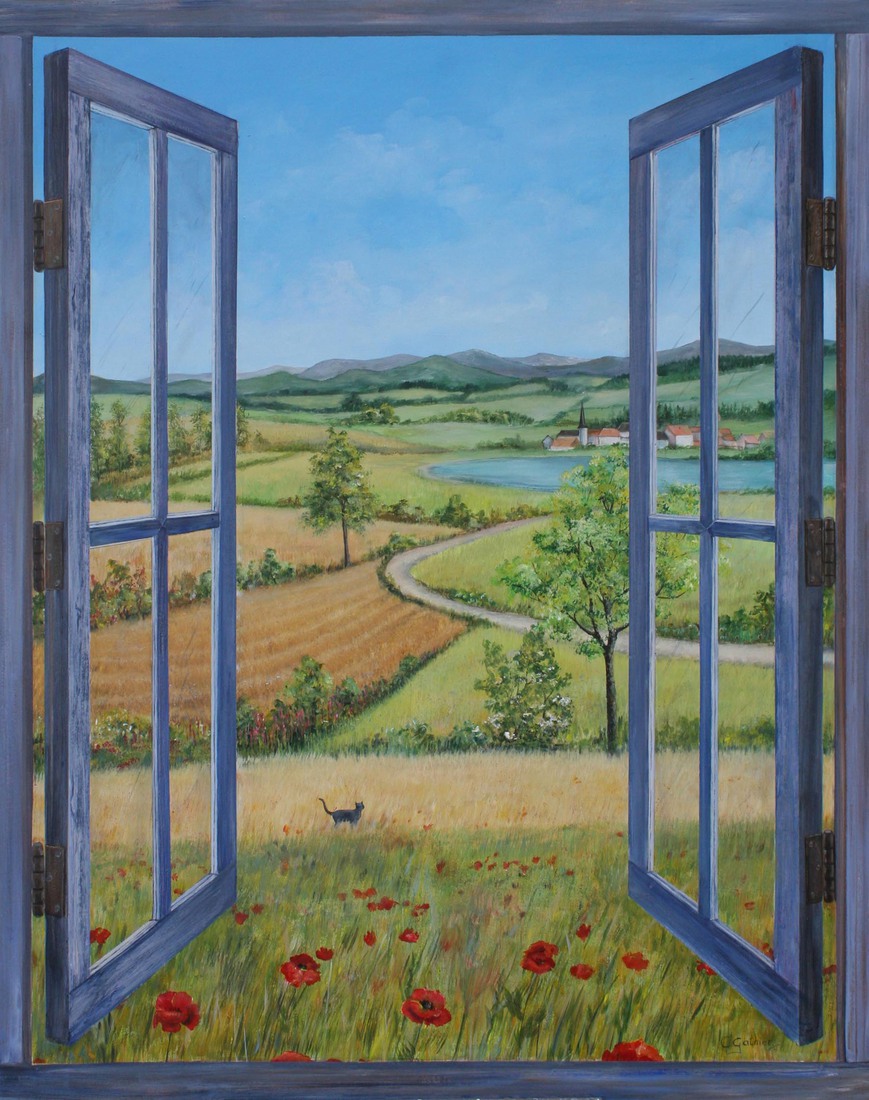 Frankrijk, muurschildering