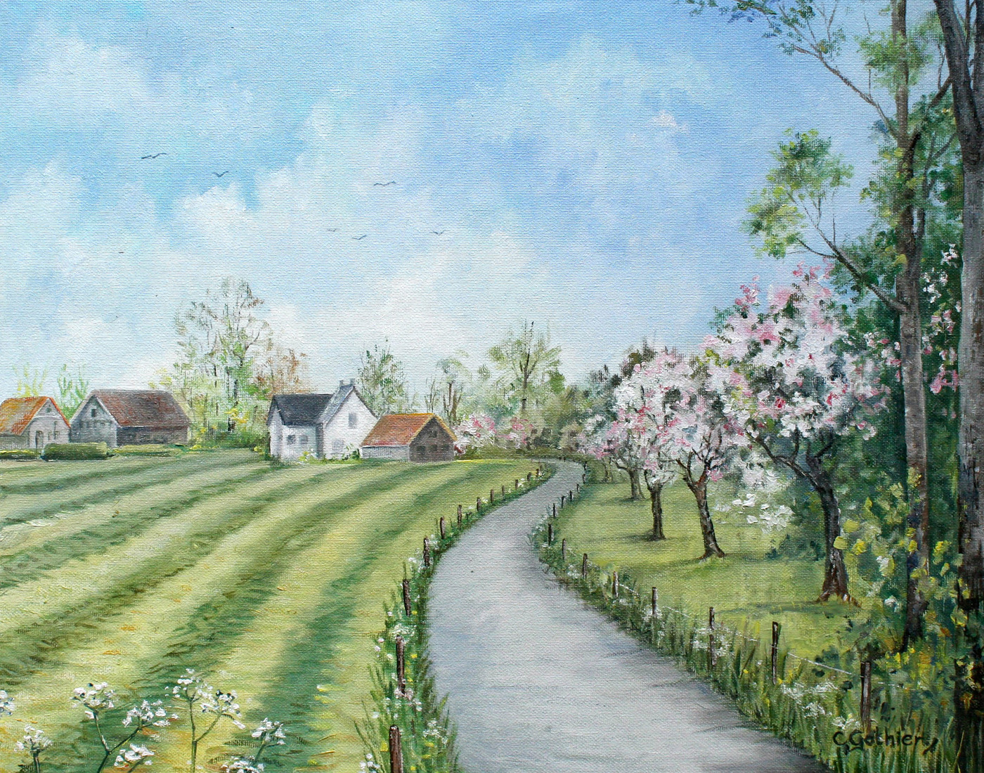 Voorjaar op Helsdingen