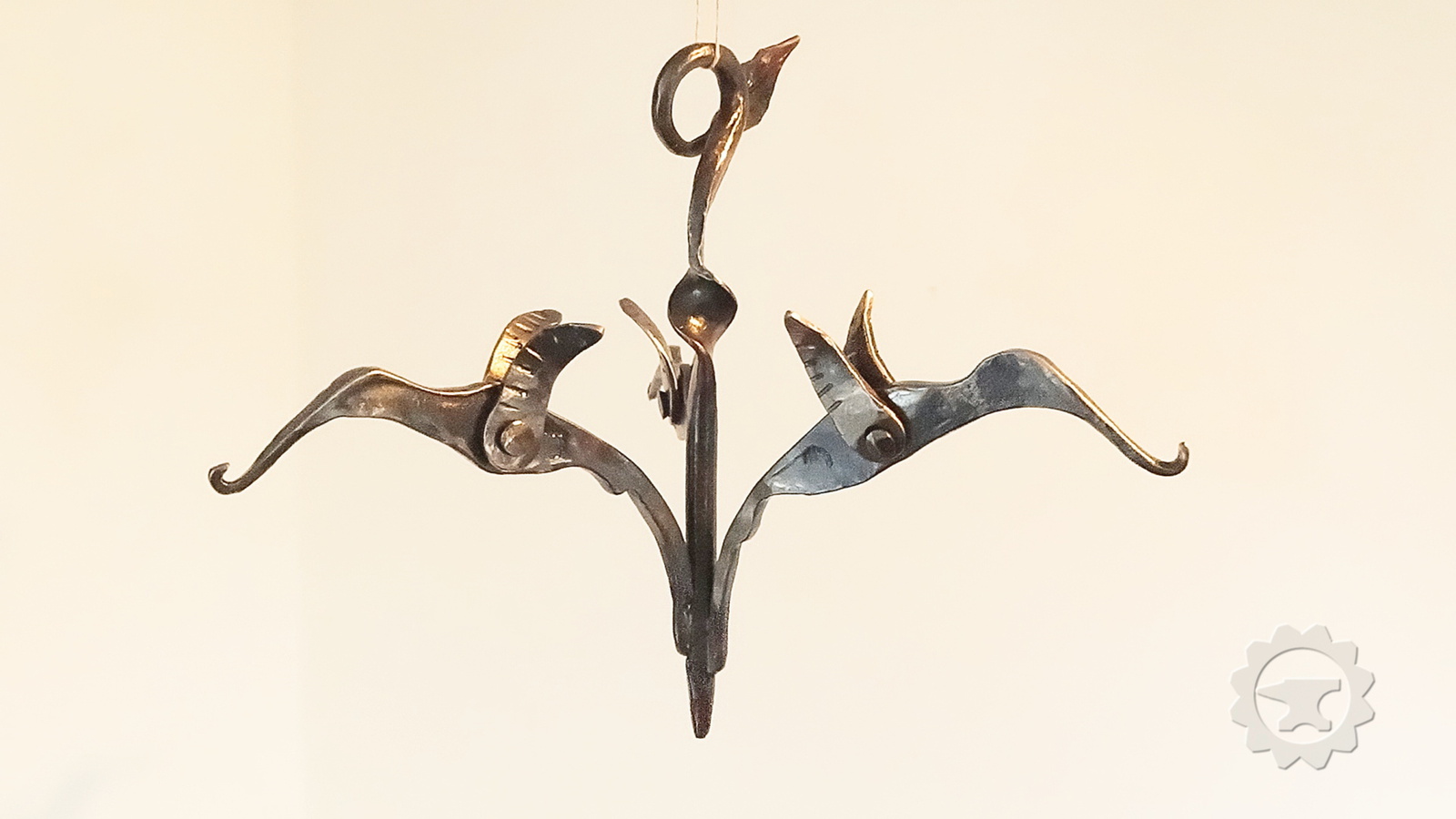 Hangende vogel voerder