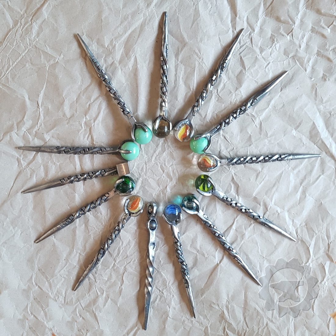 Toverstokken van Olivander met kubustwist en bol