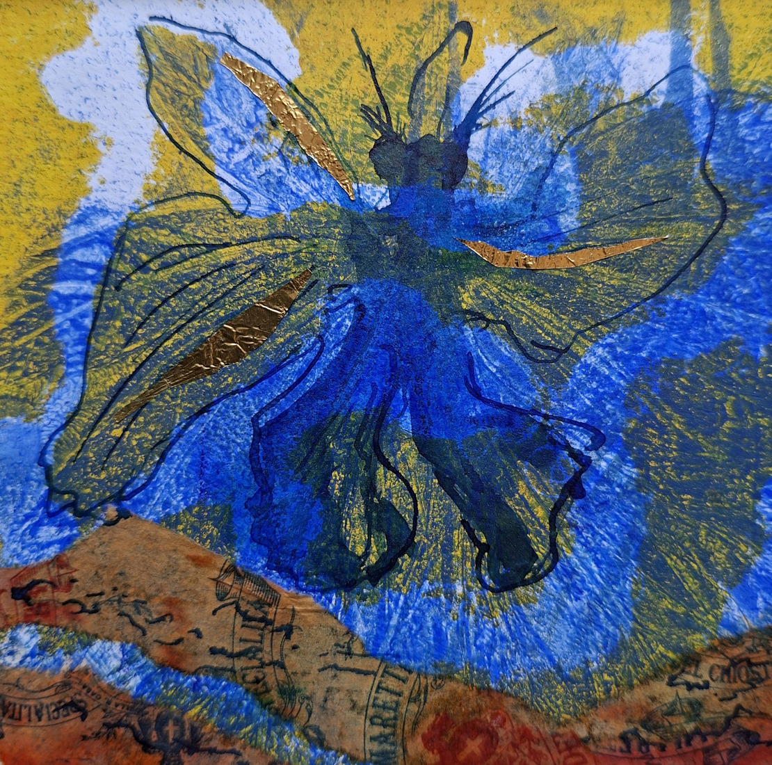Blauwe vlinder