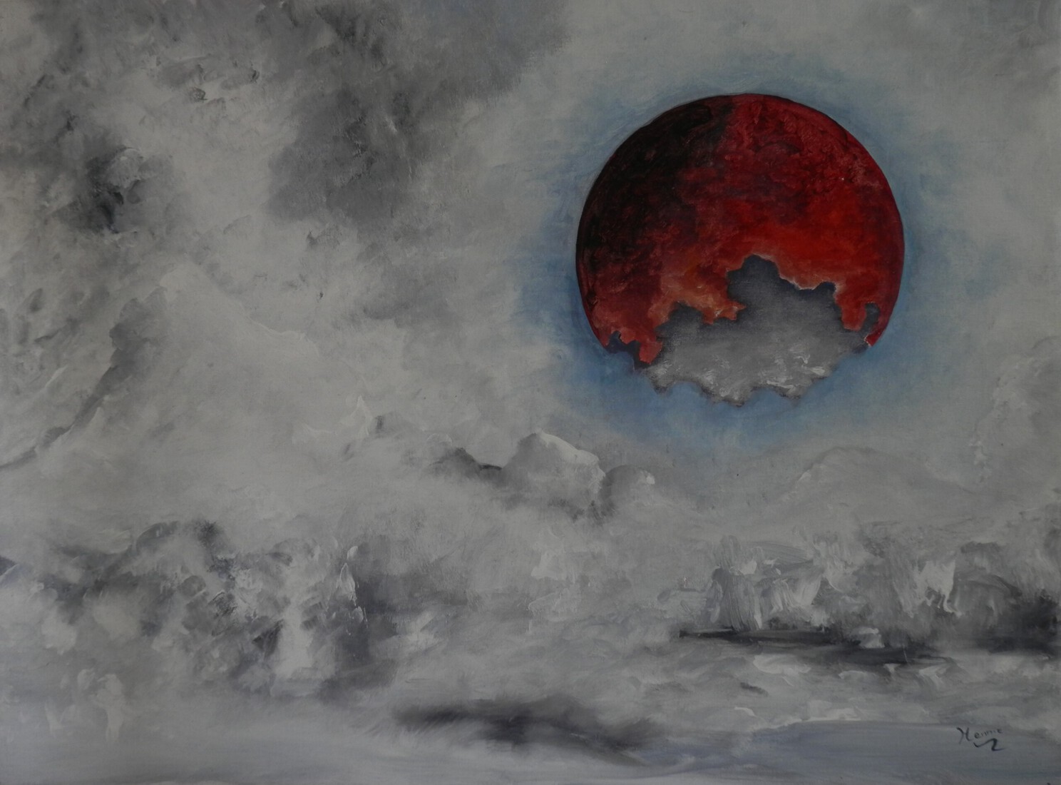 De hemellichamen hangen laag vandaag!