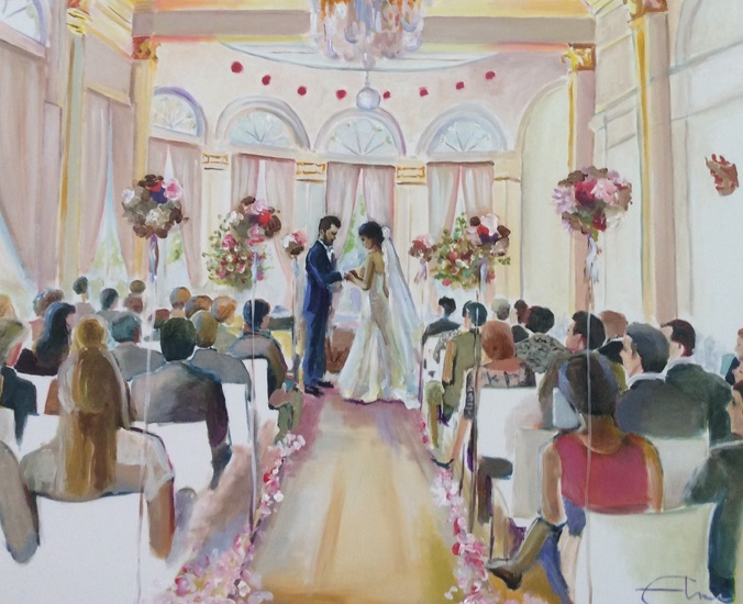 Huwelijksceremonie bij Wereldmuseum Rotterdam