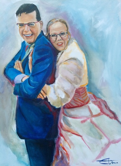 Bruidspaar in Dordrecht