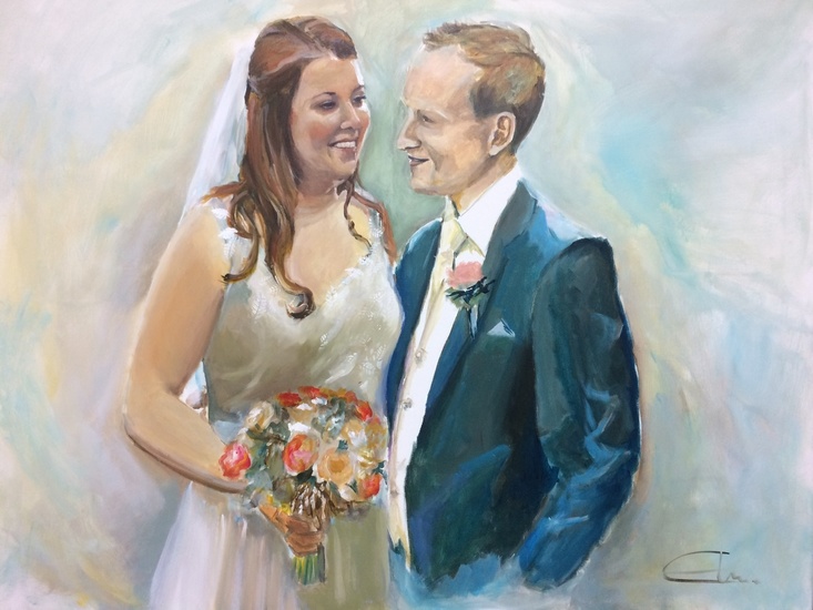 Bruidspaar in ‘s Gravenzande