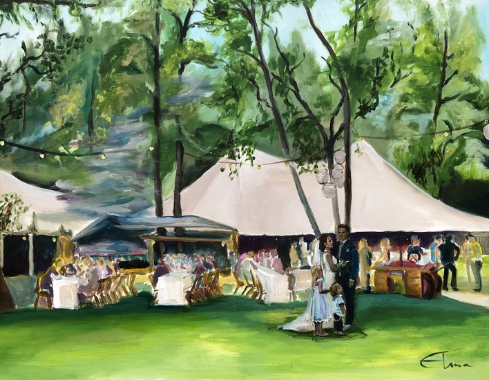 Bruiloft in de bossen van Lage Vuursche