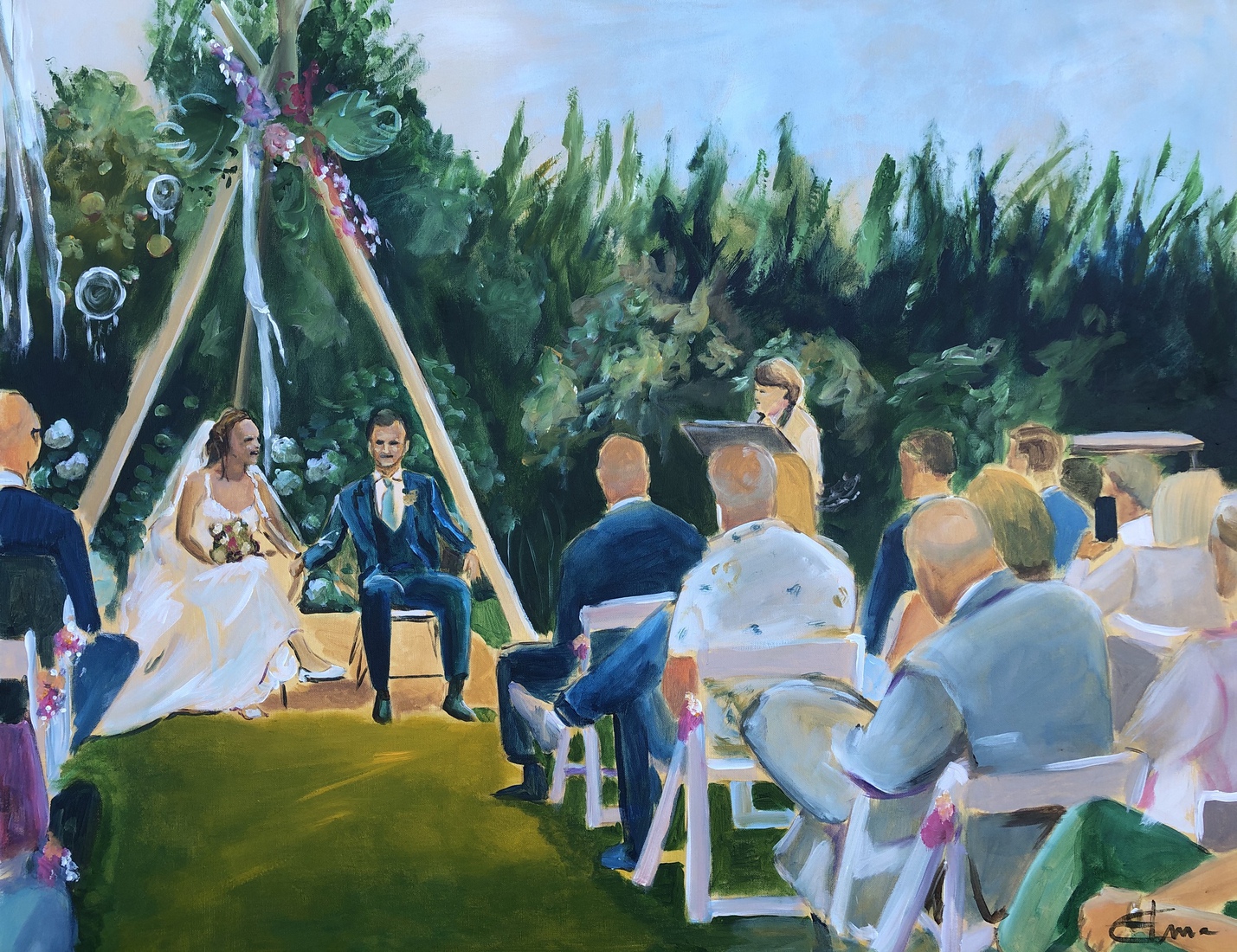 Bruiloft bij de Boereplaats in Waarland