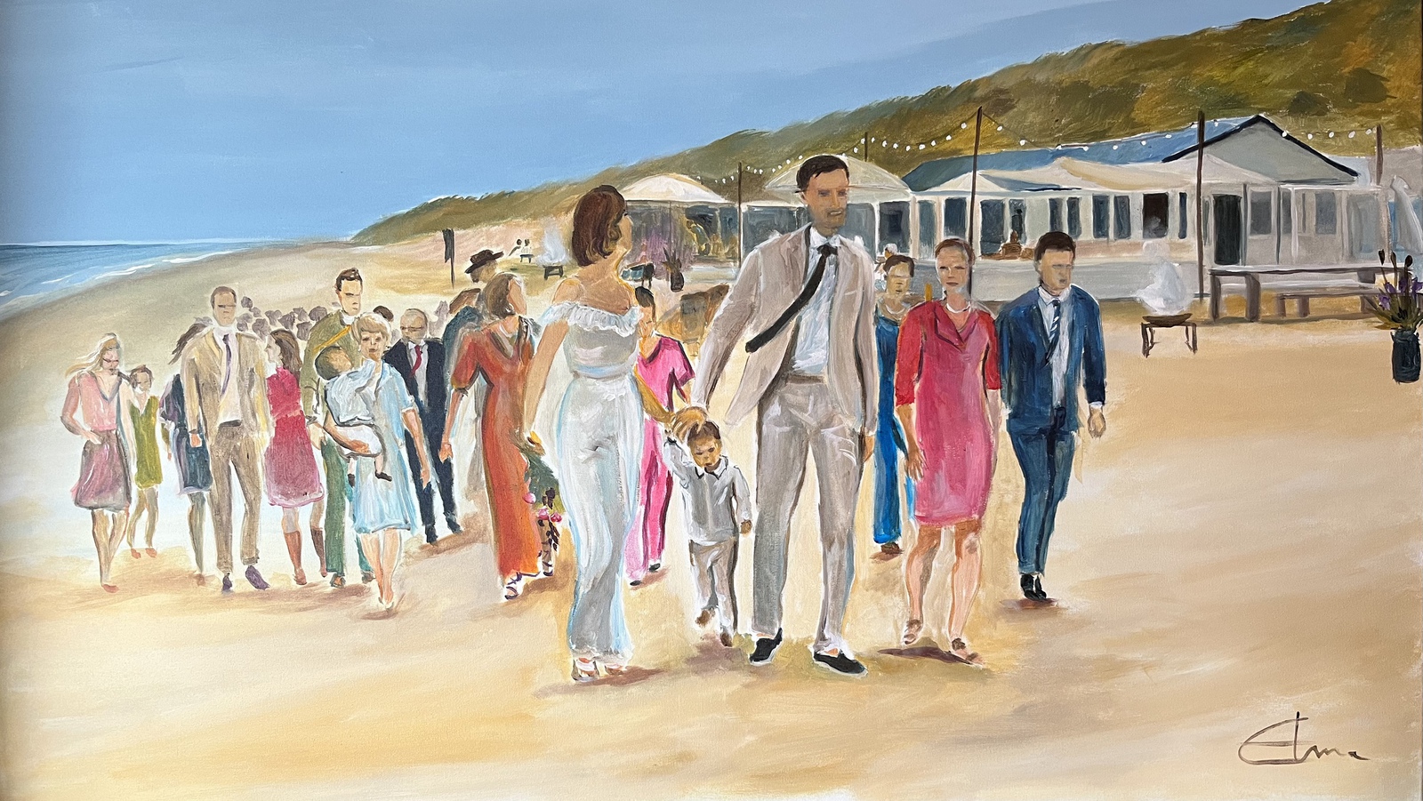 Bruiloft bij Fosfor in Zandvoort