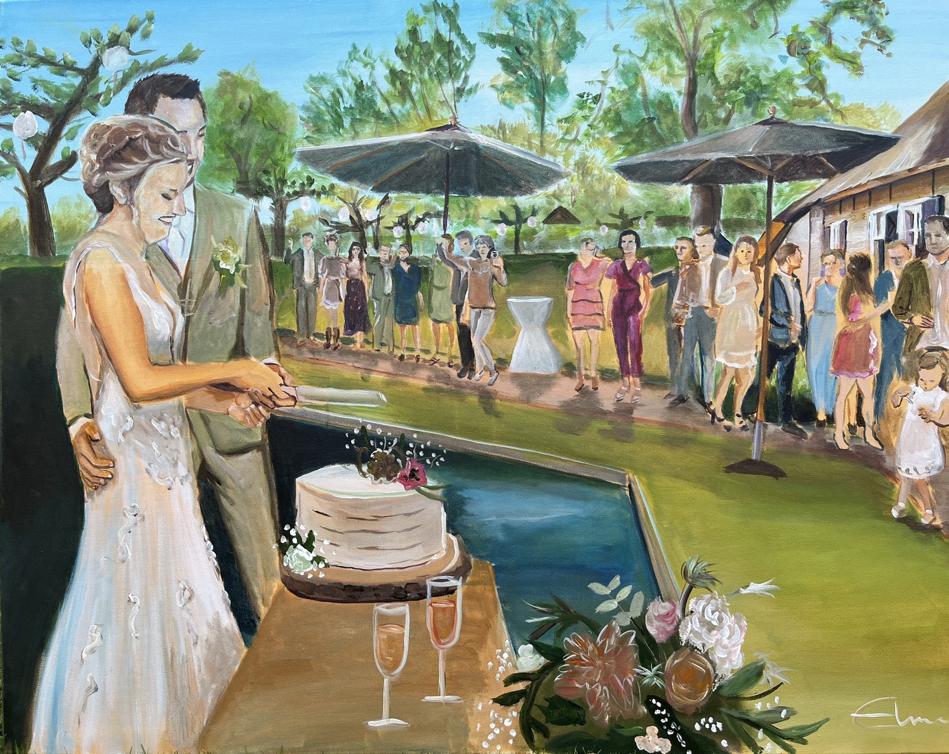 Bruiloft bij De Vlaamse Spijcker, Dongen