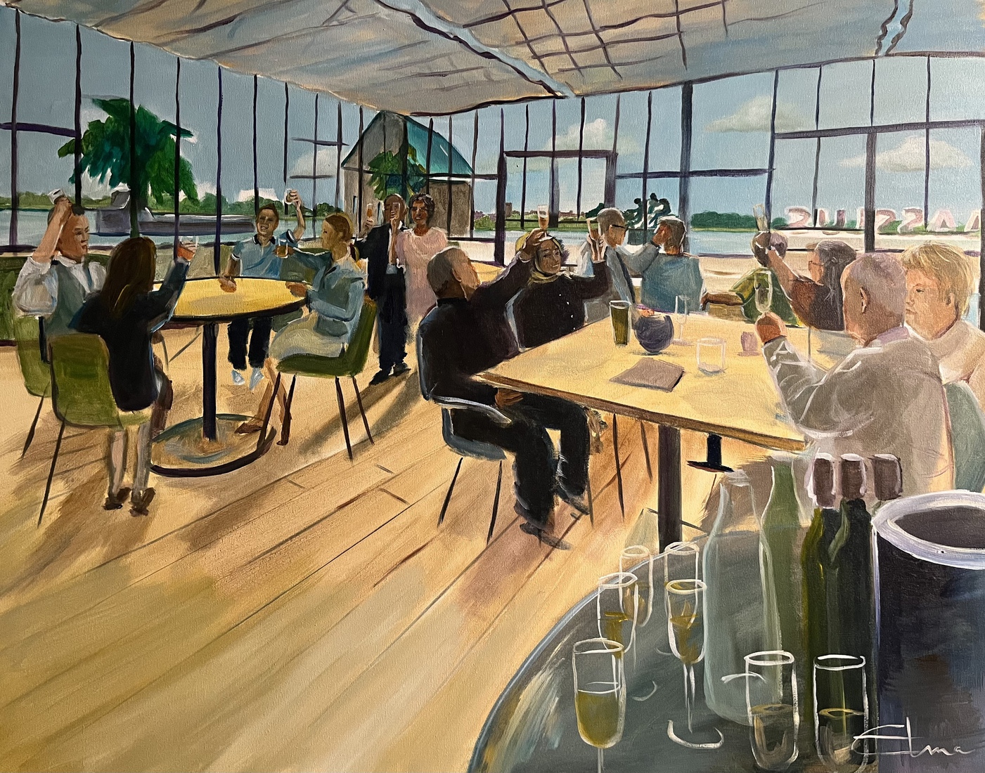 Bruiloft in hotel Maassluis